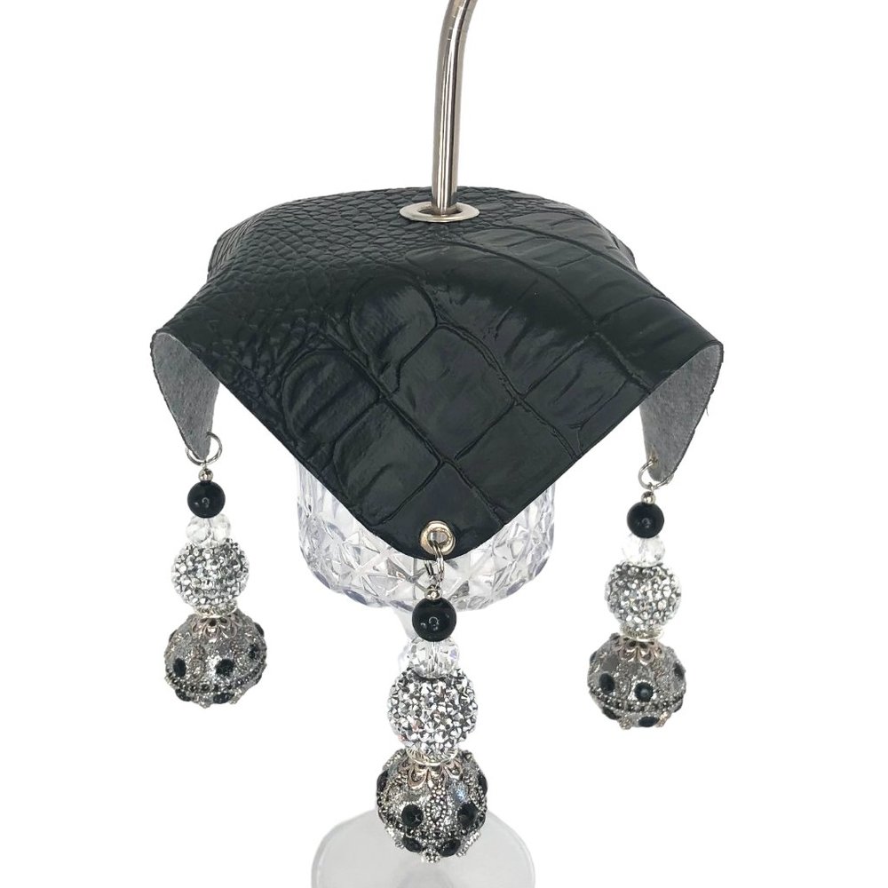 Black & Bling Drink Cover